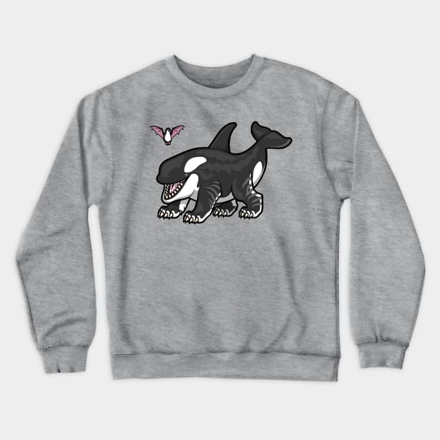 Siberian Orca Crewneck Sweatshirt by JenniferSmith